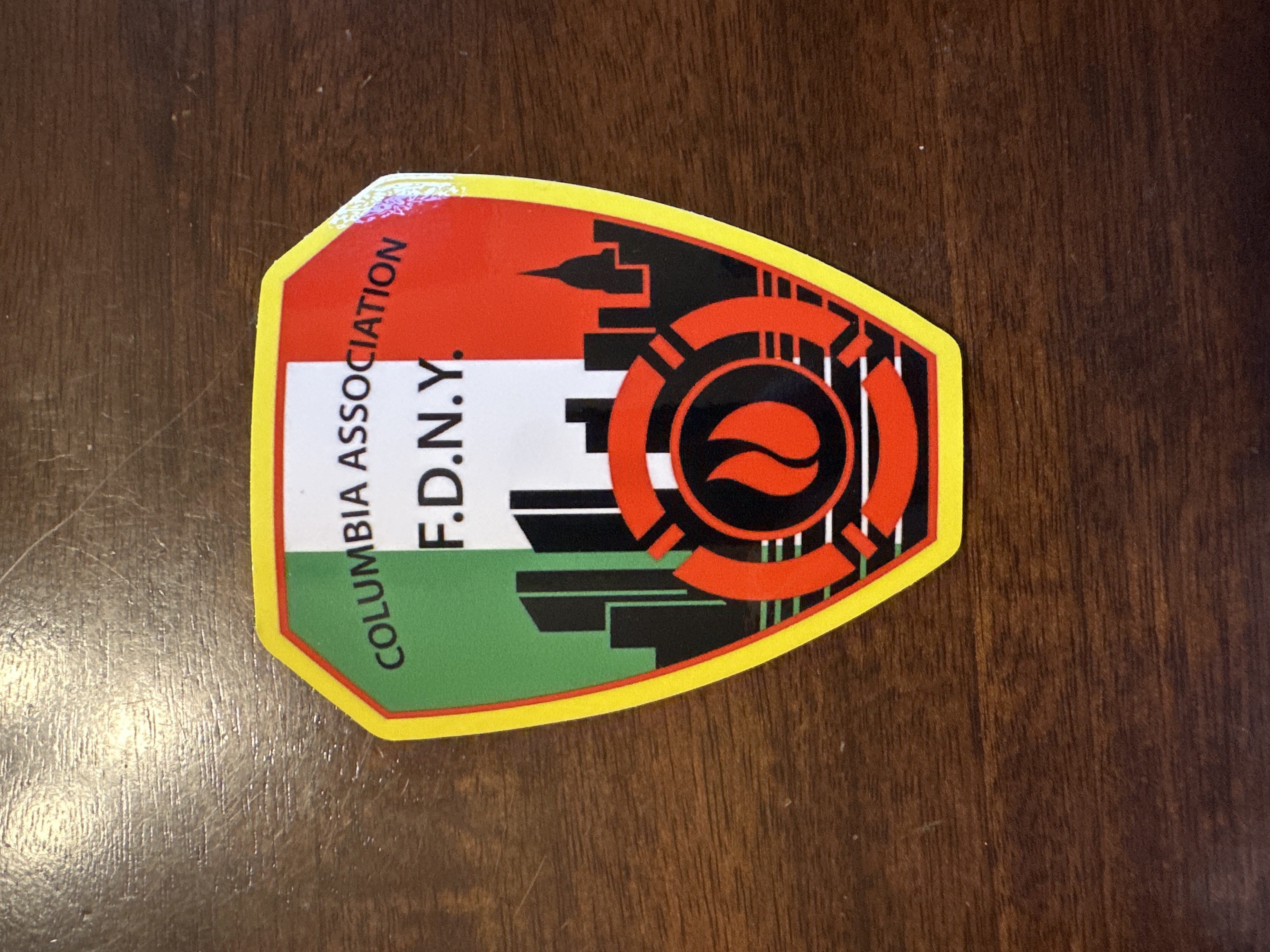 3" Inch Patch Helmet Sticker